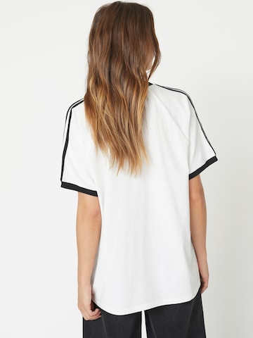 T-shirt oversize 'Avana' co'couture en blanc