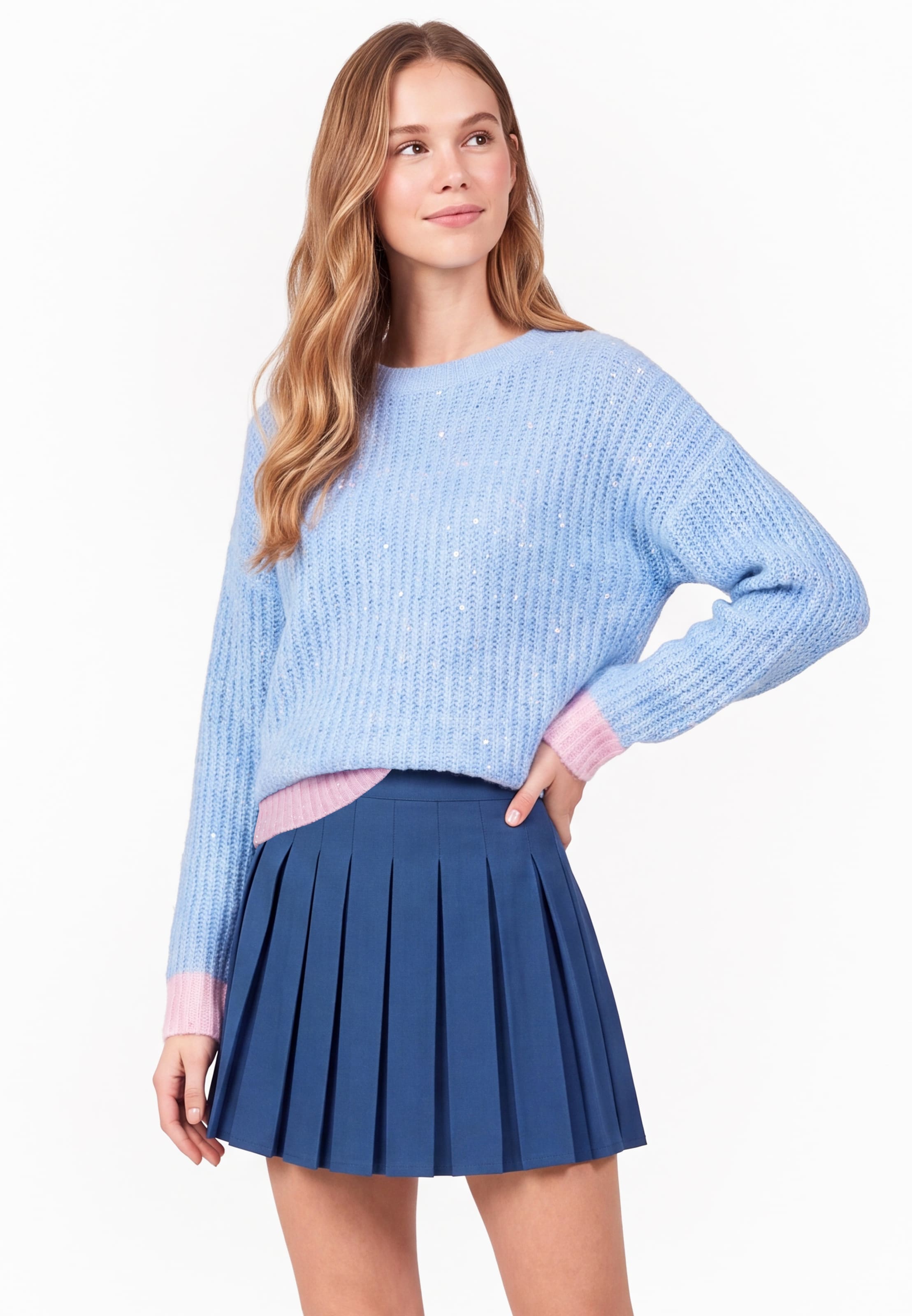 MYMO - Jersey en azul: frente