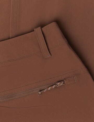 MAMMUT Regular Outdoor Pants in Brown