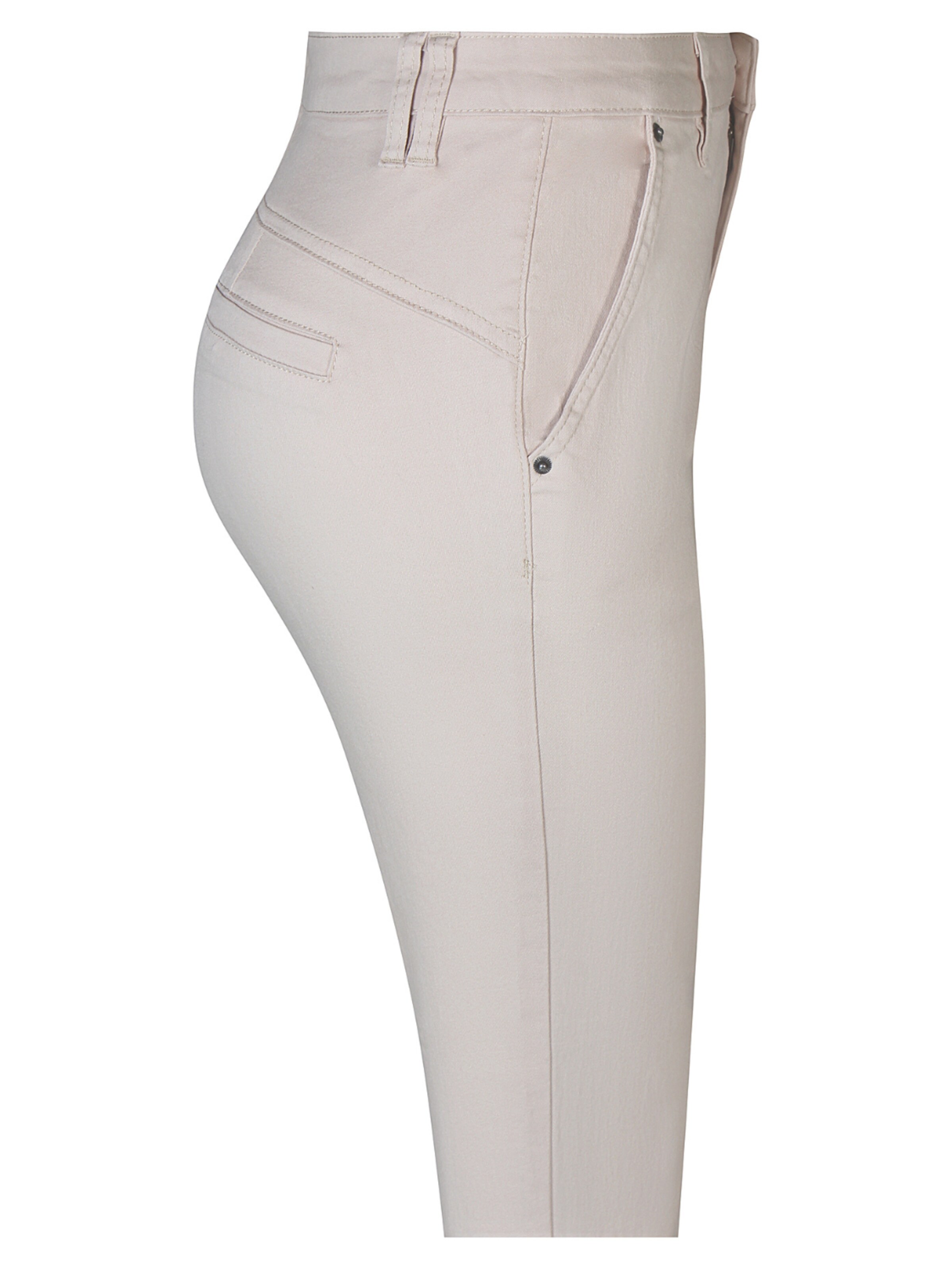 ze-ze Slimfit Jeans 'Sanne 381' in Beige