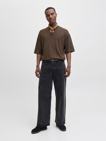 JACK & JONES Shirt 'JJEBradley' in Brown
