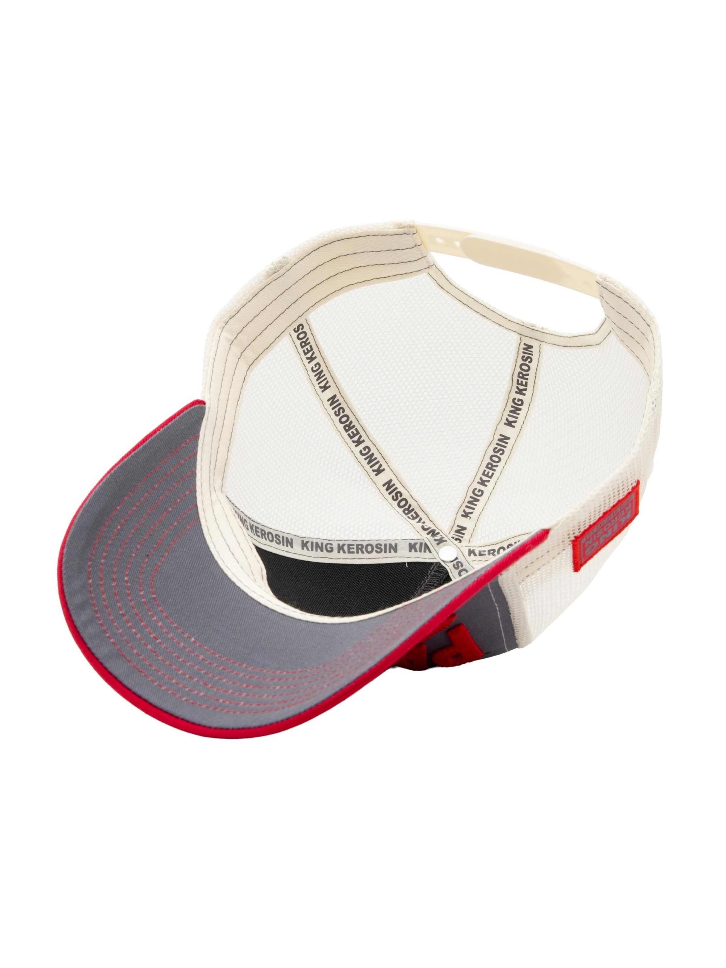 King Kerosin Cap 'Panhead' in Rot