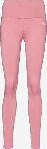 Kari Traa Skinny Sporthose 'JULIE' in Pink: predná strana