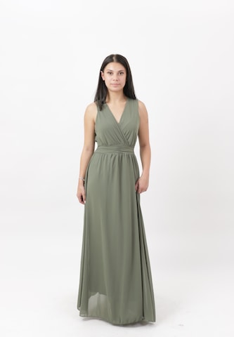 Elara Evening dress in Green: front