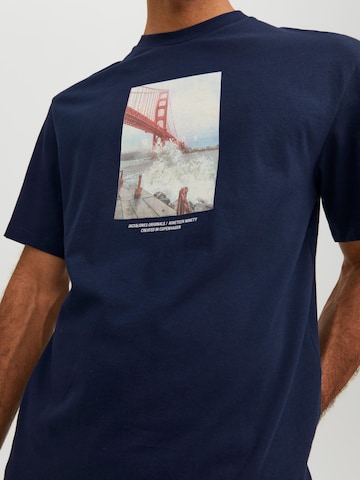 JACK & JONES T-Shirt 'Copenhagen' in Blau
