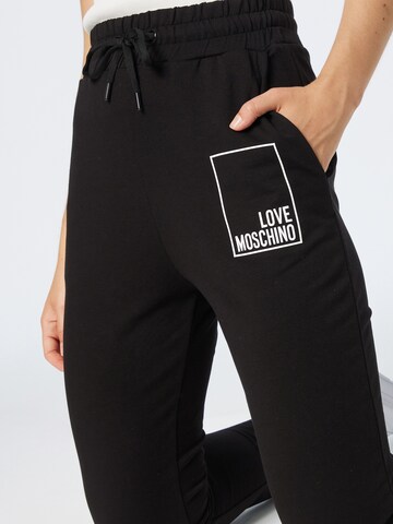 Love Moschino Regular Hose in Schwarz