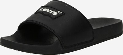 LEVI'S ® Pantolette 'JUNE' in schwarz / weiß, Produktansicht