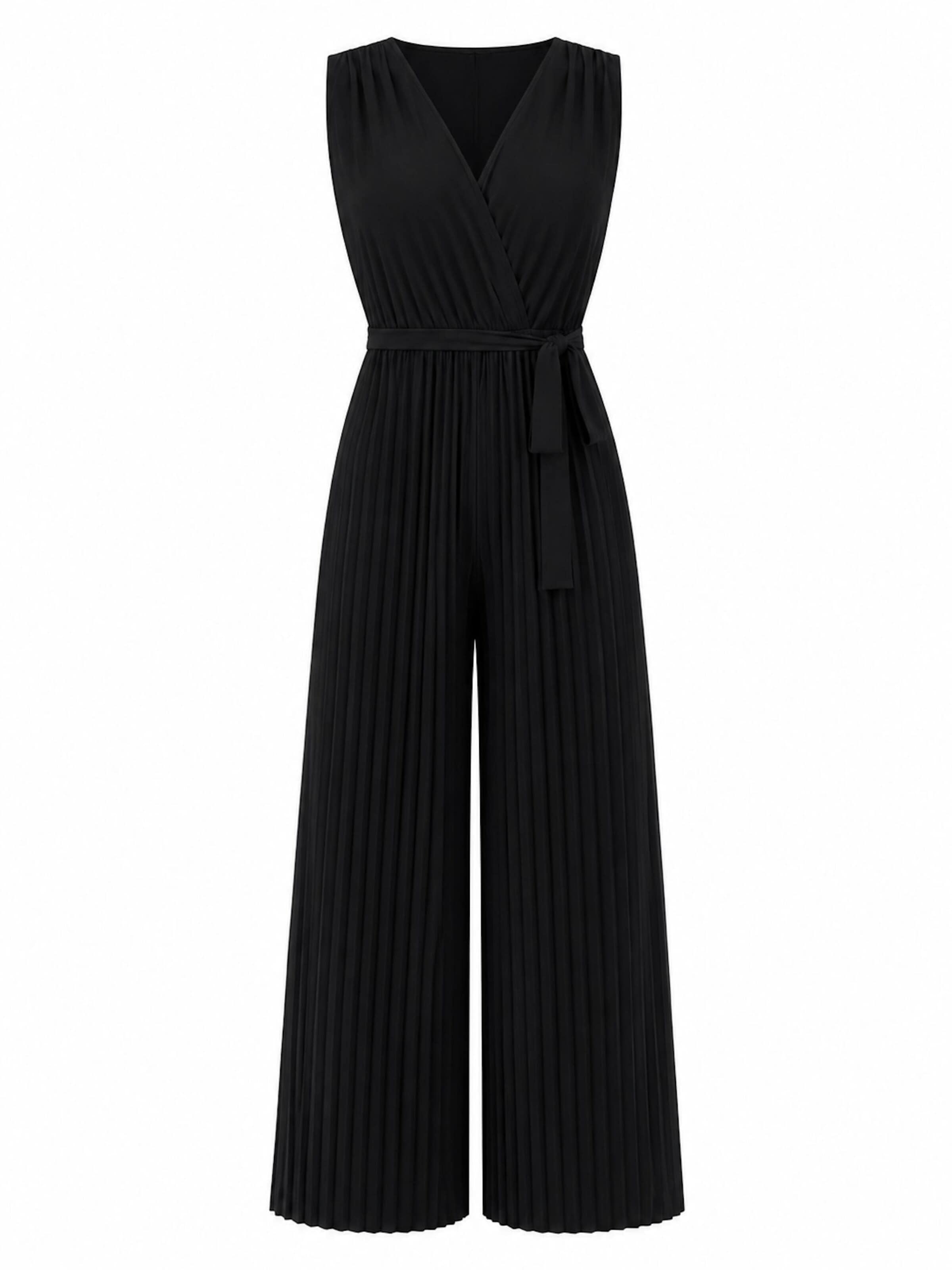 Worldclassca Jumpsuit 'Women Jumpsuit Pleated Overall Uni' in S-L in Black, Item view