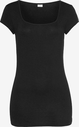 LASCANA - Camiseta en negro: frente