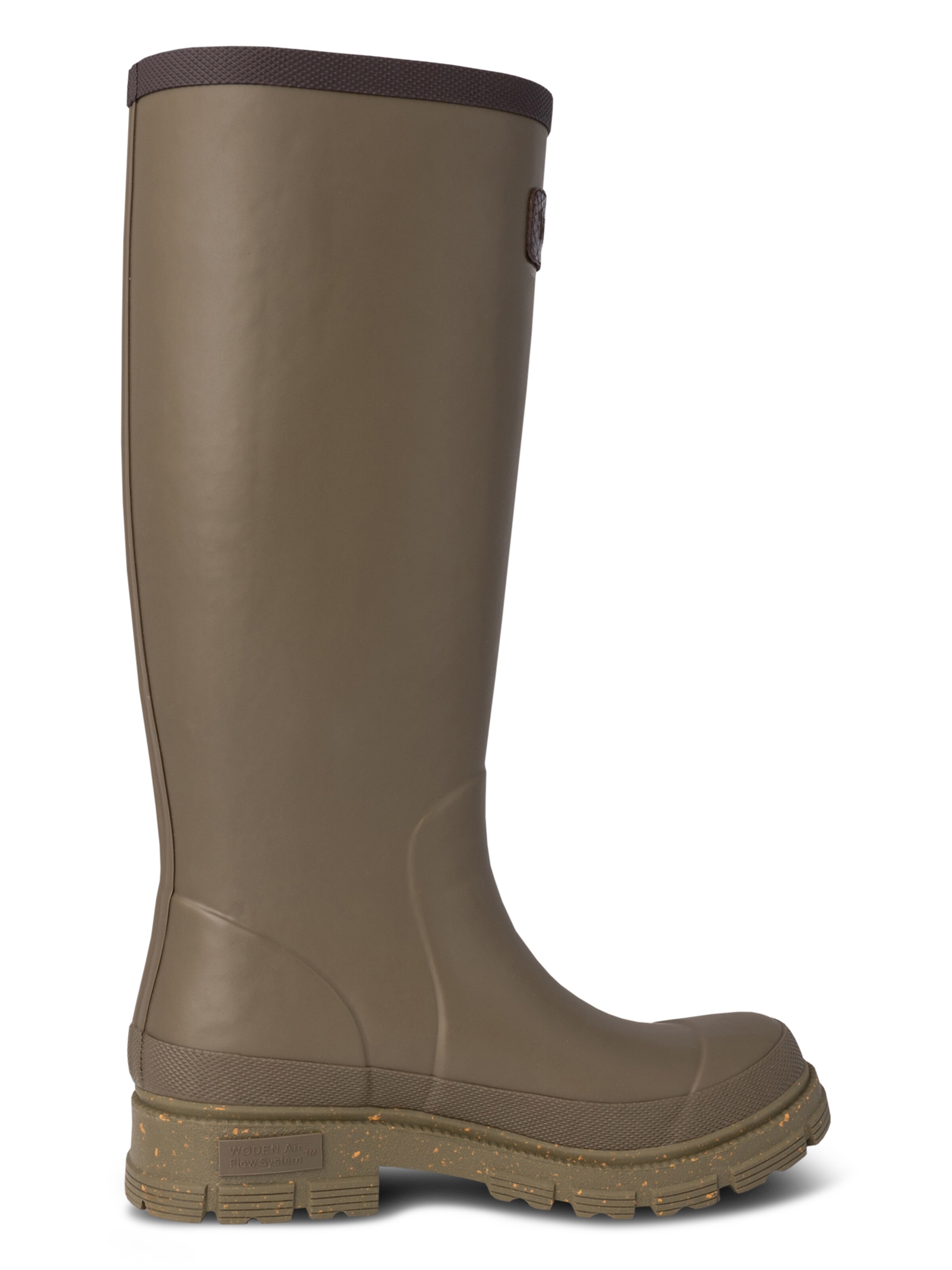 WODEN Rubber boot 'Le Waterproof' in Green