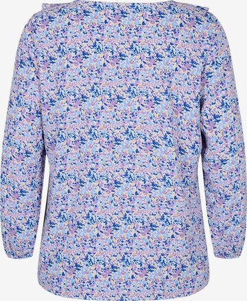 Zizzi Bluse 'Vanni' in Lila