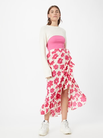 Monki Skirt in Pink