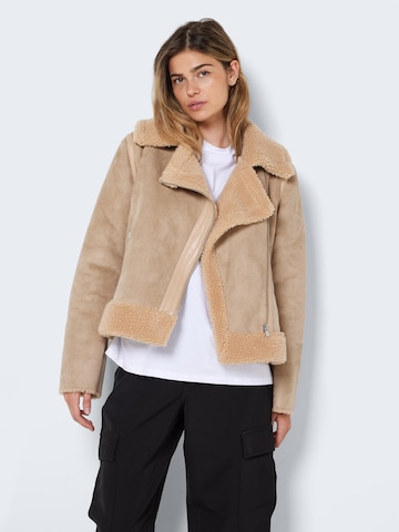 Veste mi-saison 'SHERRI' Noisy may en beige : devant