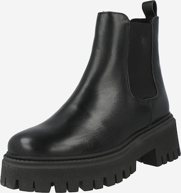 PS Poelman Chelsea boots in Black: front