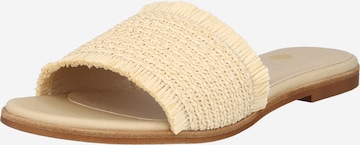 NINE TO FIVE Pantolette in Beige: predná strana