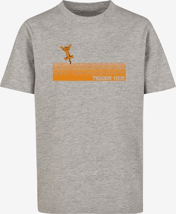 F4NT4STIC Shirt 'Disney Winnie The Pooh Tigger 1968' in Grey: front