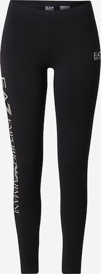 EA7 Emporio Armani Leggings en noir / blanc, Vue avec produit