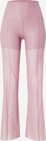 NIKE Levenevä Urheiluhousut 'Zenvy' värissä lila: etupuoli