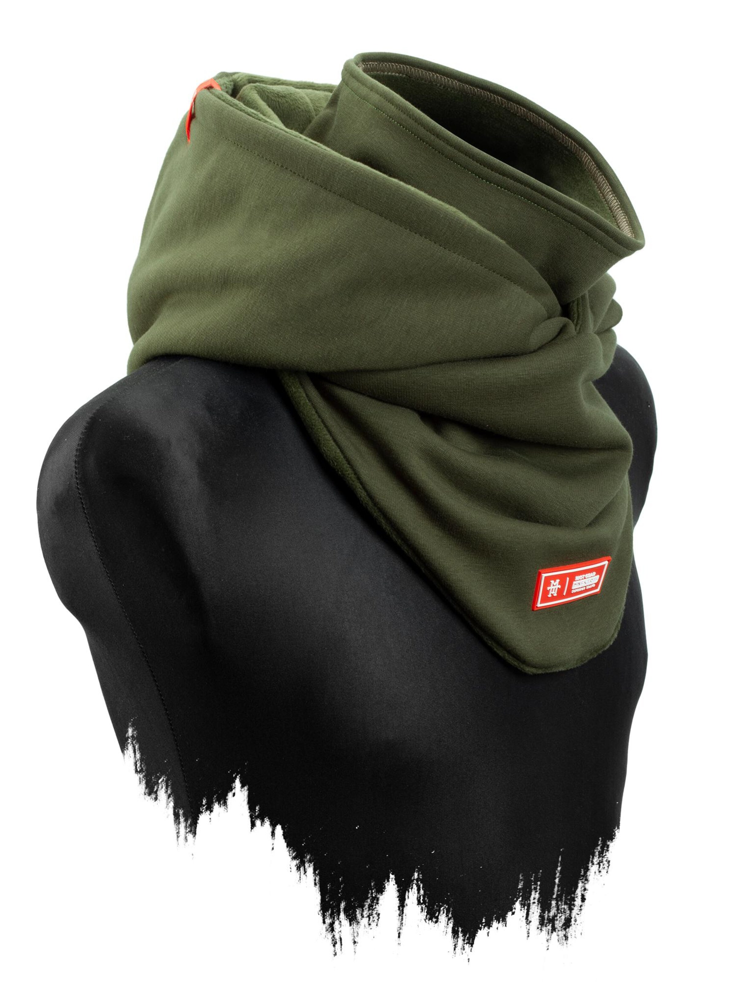 Manufaktur13 Scarf 'Hooded Loop' in Green