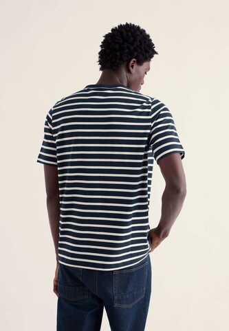 Seasalt Cornwall Shirt 'Seven Seas' in Blue