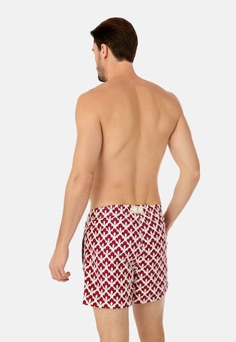 Gassa d'Amante Badeshorts 'Sanremo' in Rot