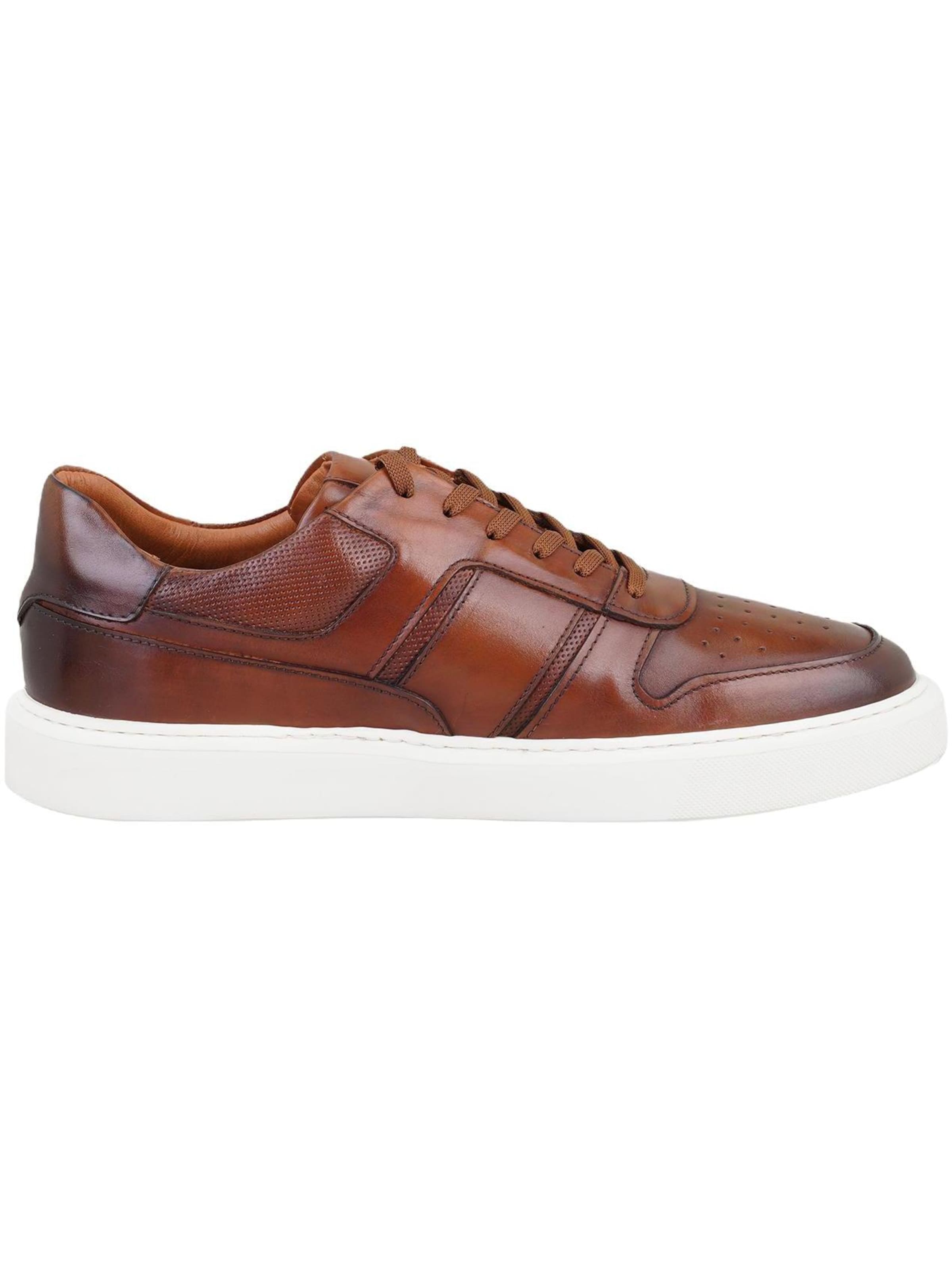 Desa Slip-ons 'Schnürschuhe' in Brown
