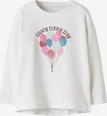 NAME IT Shirt 'NMFVIX' in White: front