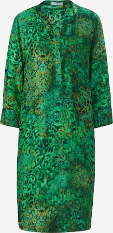 Peter Hahn Shirt Dress in Green: front