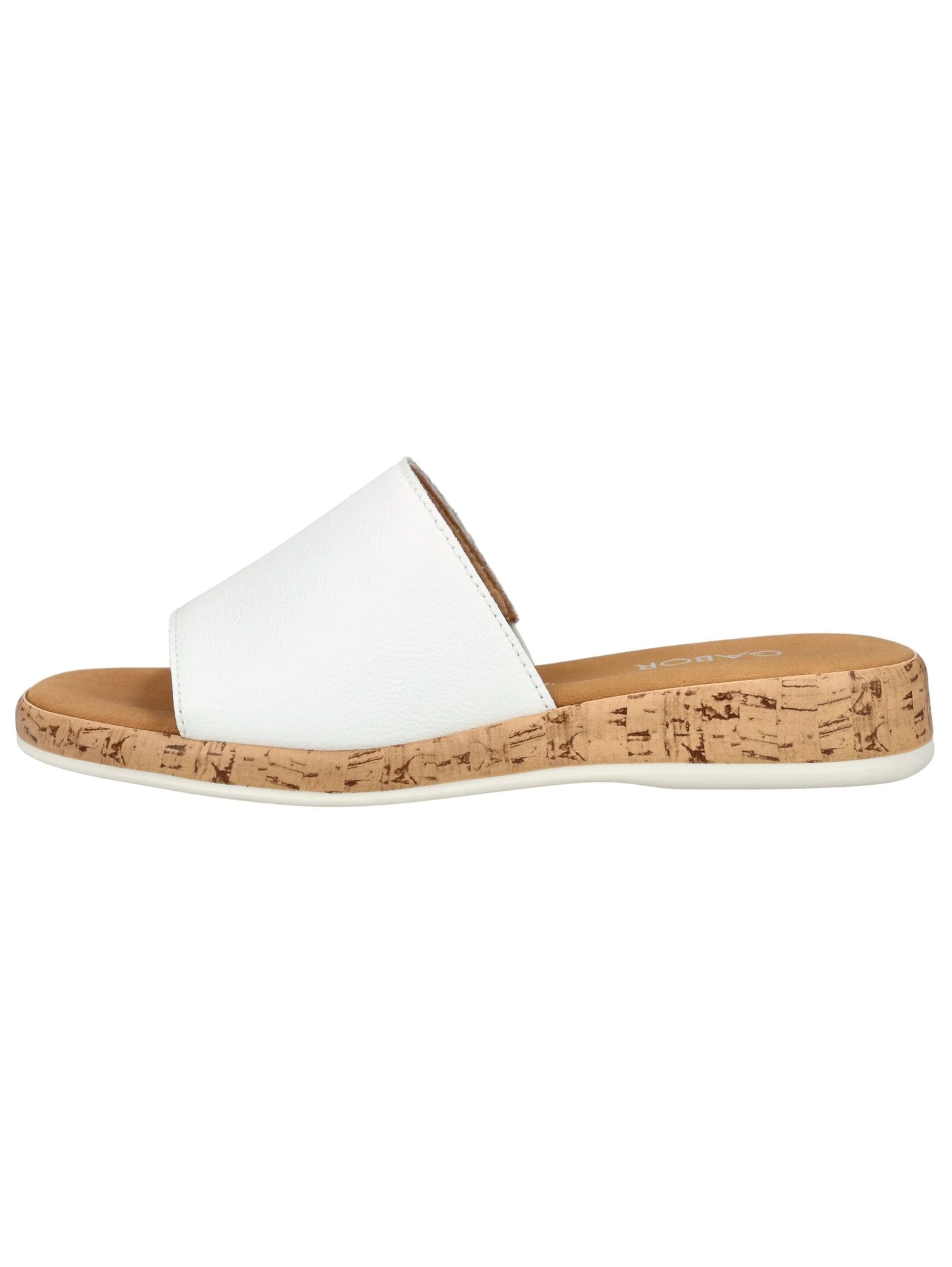 Zoccoletto di GABOR in bianco