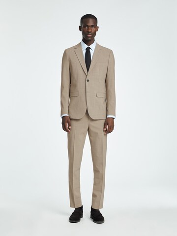 SELECTED HOMME Slim Fit Jakke i beige