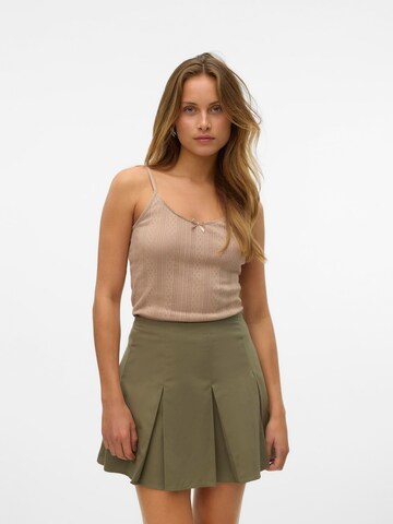 VERO MODA Топ 'Lisa' в Коричневый: спереди