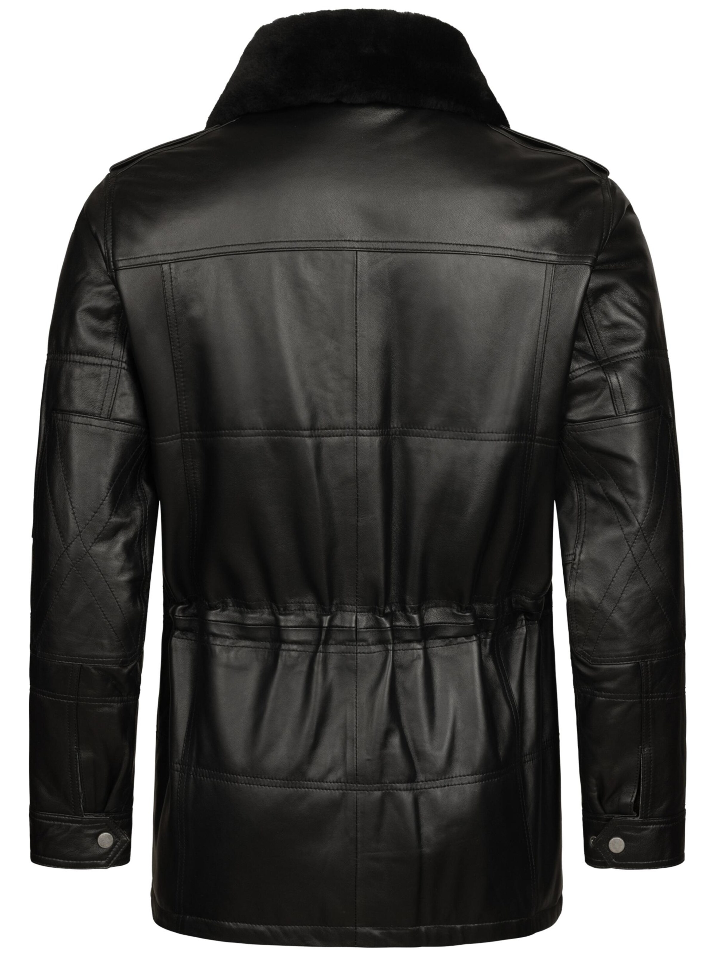 Mouflon Between-Season Jacket 'John' in Black