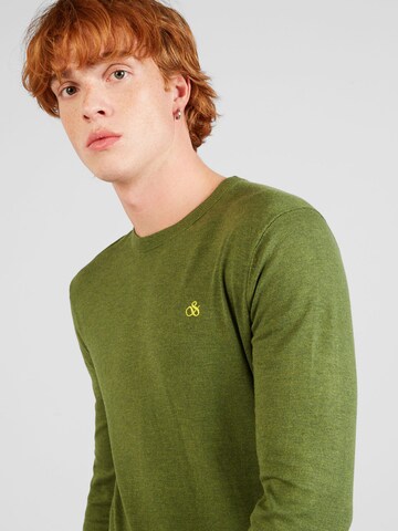 SCOTCH & SODA Pullover 'Essentials' in Grün