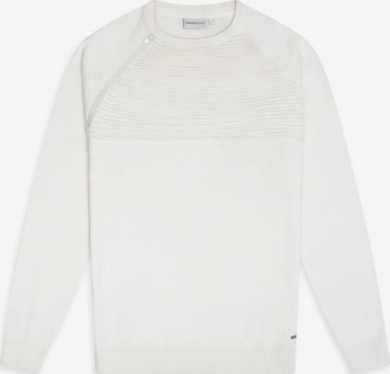 Pull-over 'Delphi' 883Police en blanc : devant