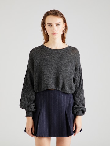 ONLY Pullover 'TIRONA' in Grau: predná strana