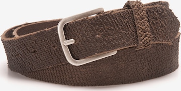 Ceinture 'Cologne' BA98 en marron : devant