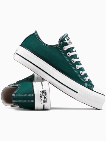 CONVERSE Sneakers laag 'Converse Chuck Taylor As Lift' in Groen