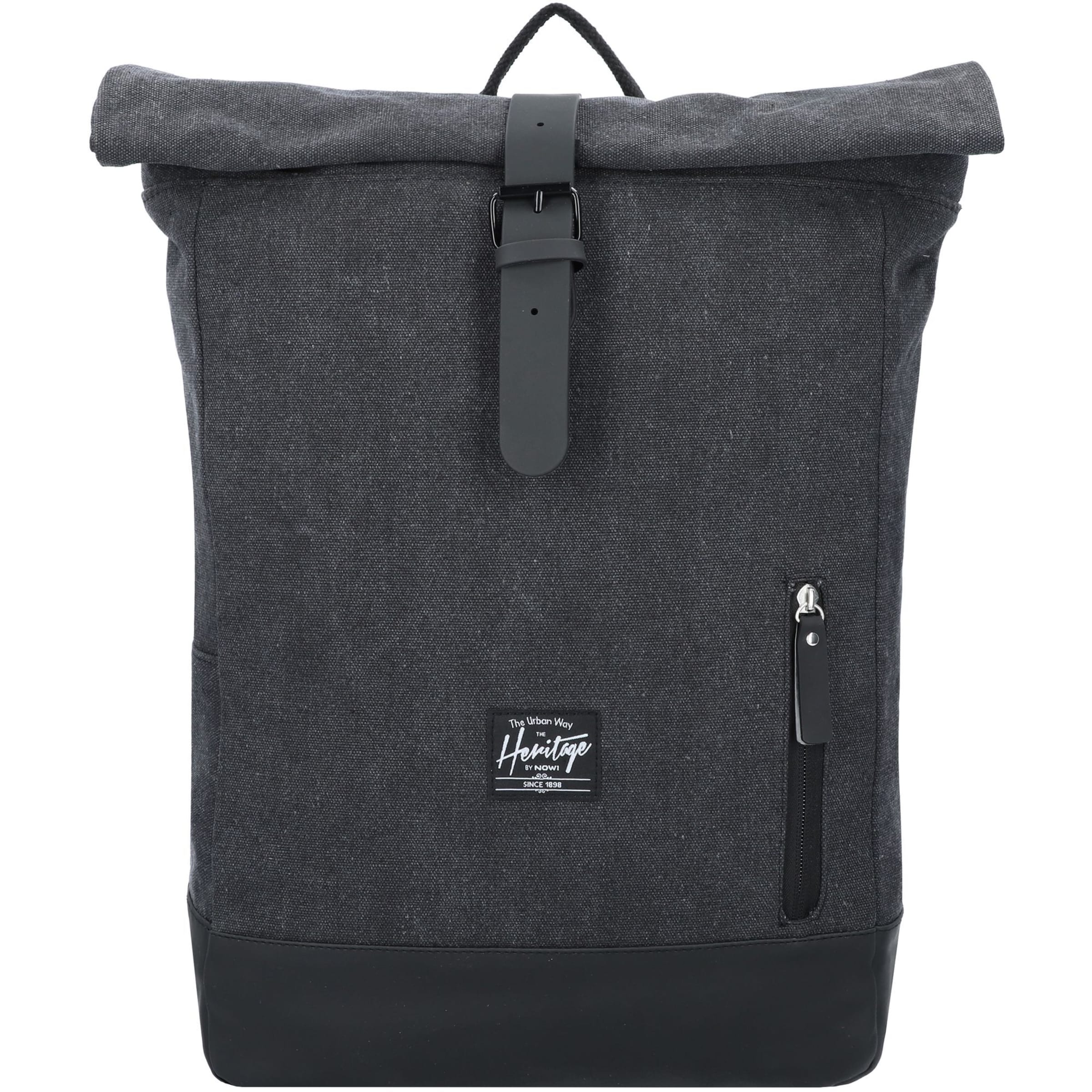 Nowi Rucksack in Grau: Vorderseite