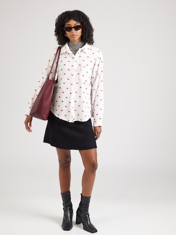Hailys - Blusa 'Al44ina' en blanco