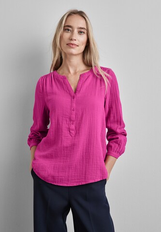 STREET ONE Blouse in Pink: front