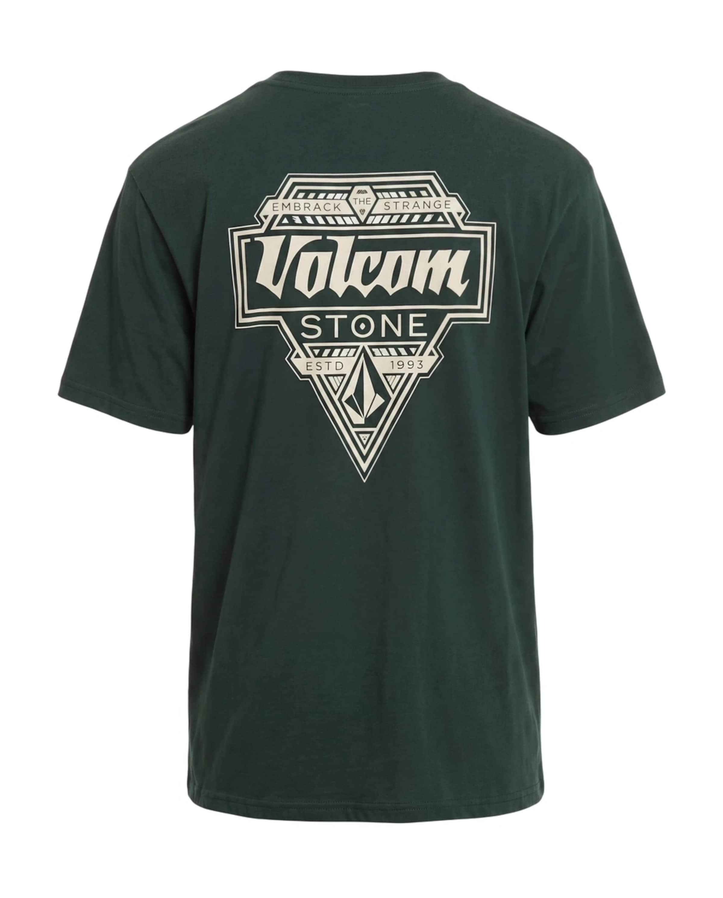 T-Shirt 'LINEAR BSC' Volcom en vert