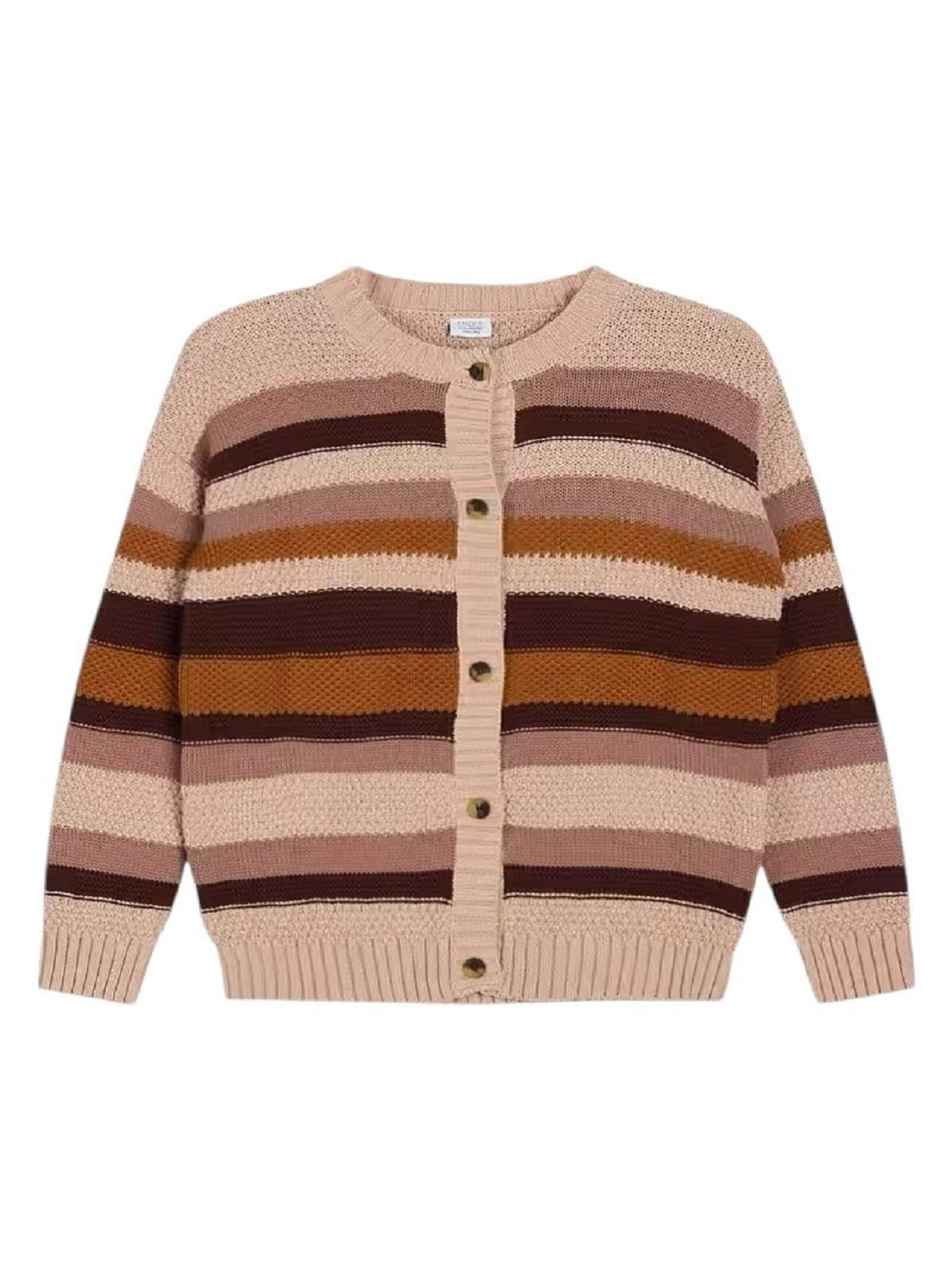 Hust & Claire Strickjacke 'Caya' in Lila: Vorderseite