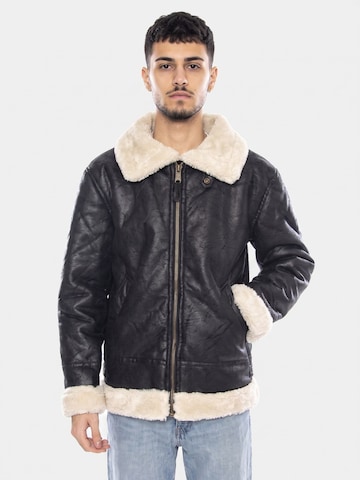 ALPHA INDUSTRIES Übergangsjacke‌‌‌‌ in Schwarz: Vorderseite