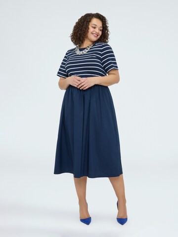 Robe Fiorella Rubino en bleu