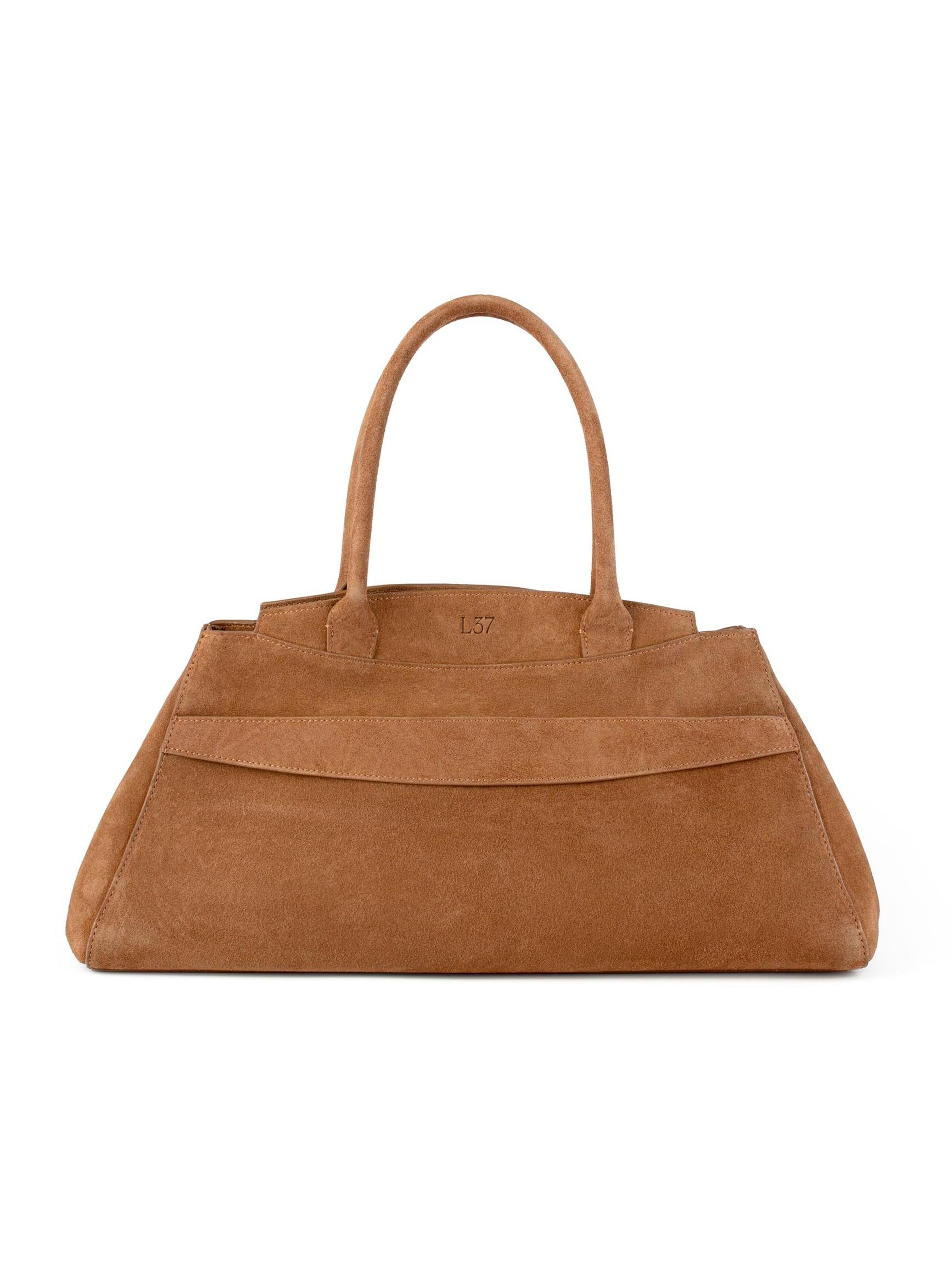 L37 HANDMADE SHOES Handbag 'ARRIVEDERCI ROMA' in Light brown, Item view