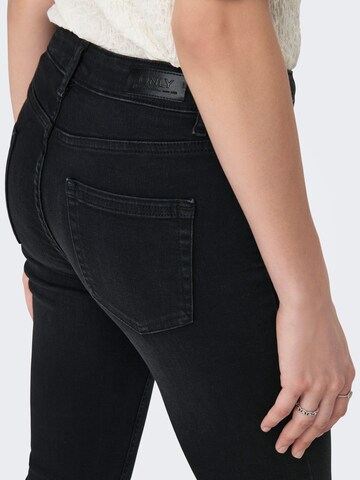 ONLY Flared Jeans 'Blush' in Schwarz