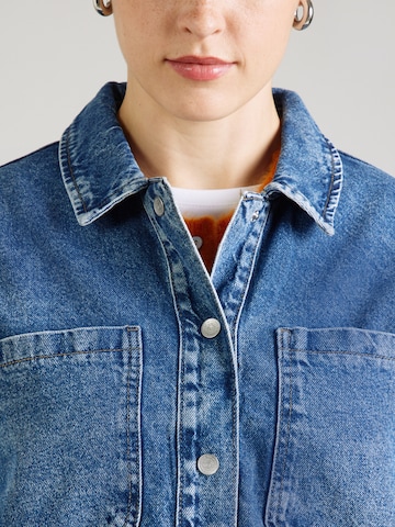 Veste mi-saison 'NMALVA' Noisy May Curve en bleu