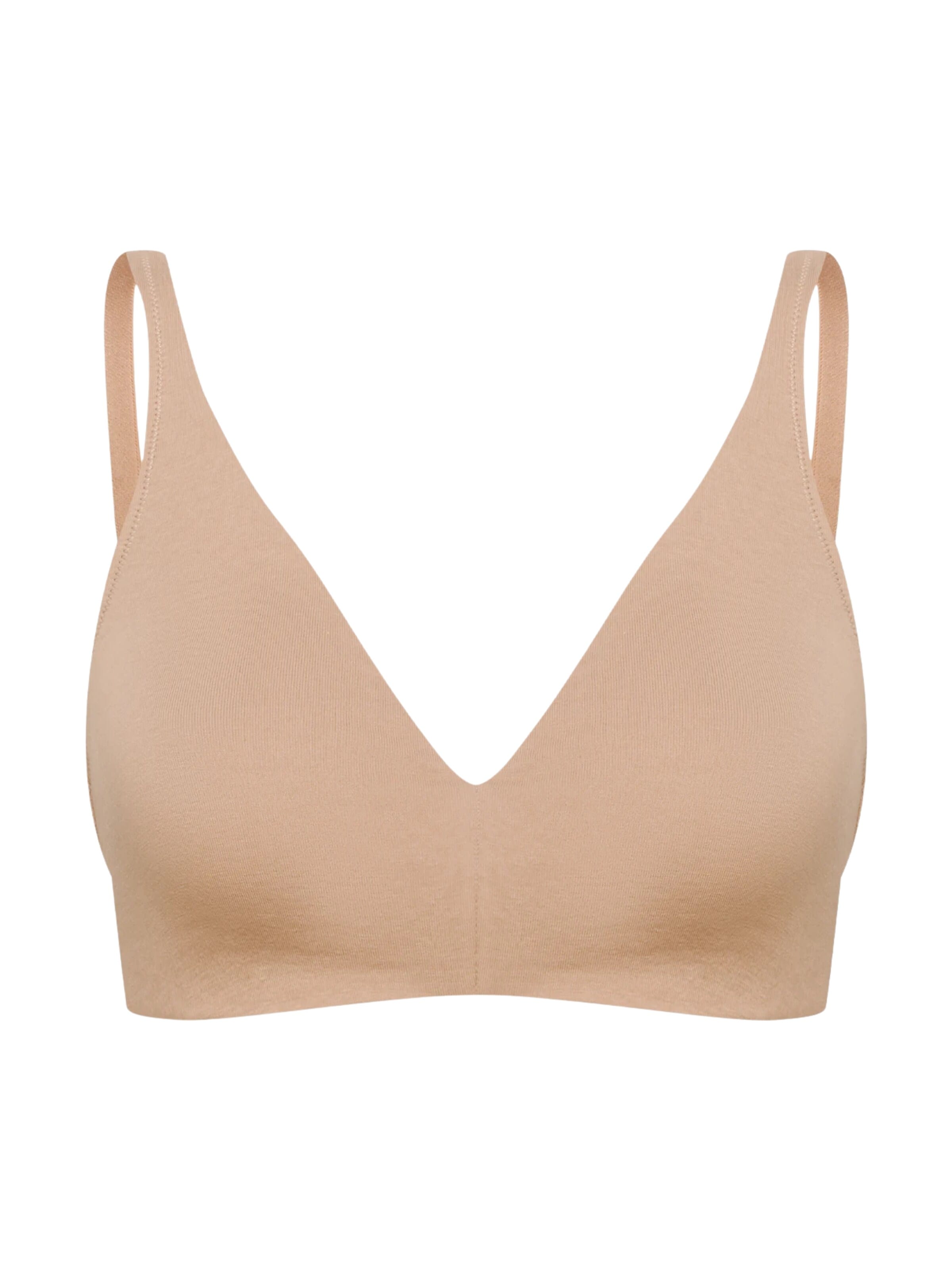 cfab (formerly creamy fabrics) Bra 'Cotton Bügelloser BH' in 75/B in Beige, Item view