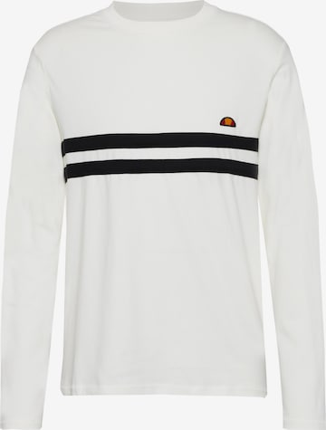 ELLESSE Langarmshirt 'Rimini' in Weiß: Vorderseite