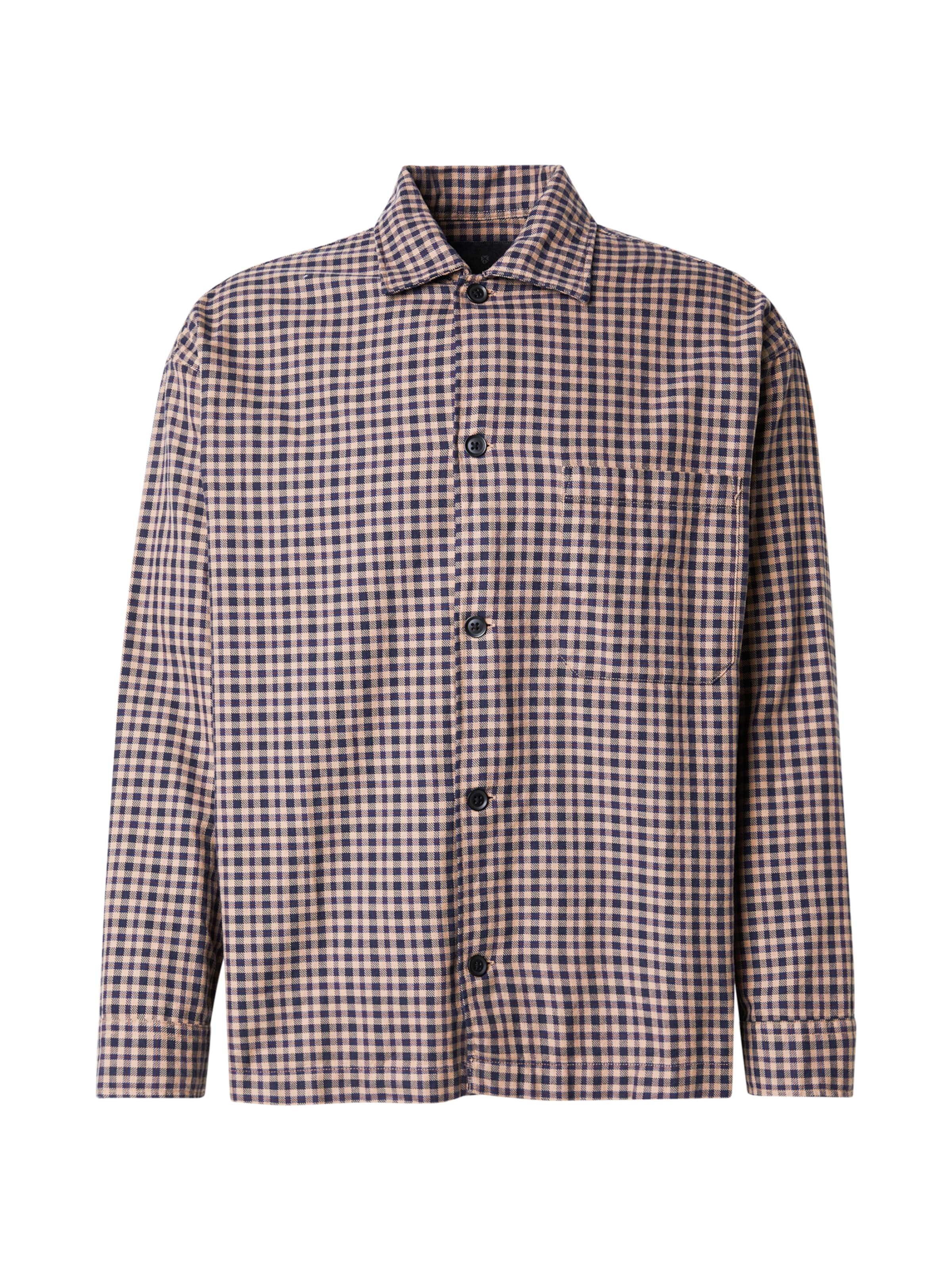 JACK & JONES Comfort Fit Skjorta 'JPRBLAMADISON' i brun: framsida